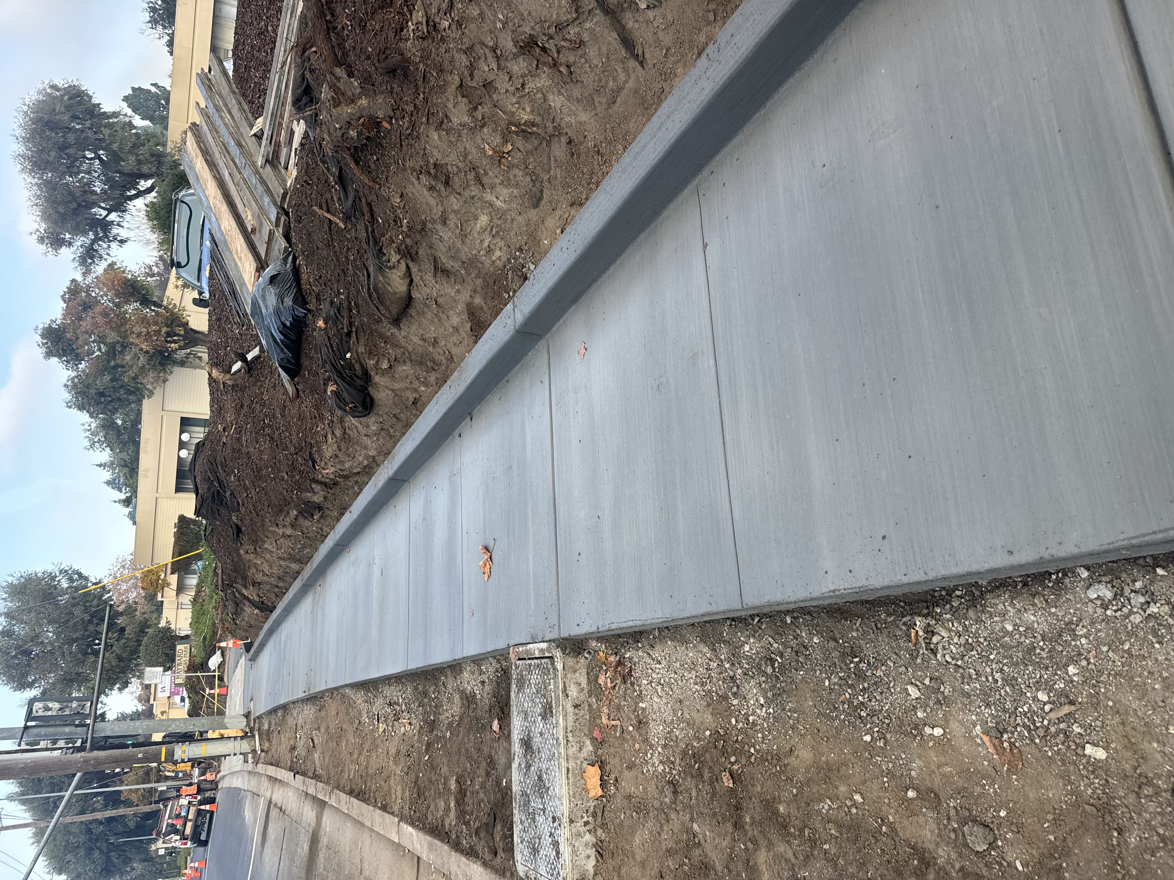 New Sidewalk Construction Project - City of Hayward